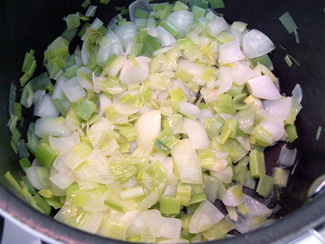 softening the ingredients