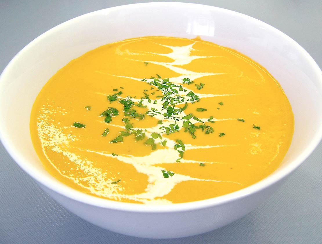 the finished fish soup