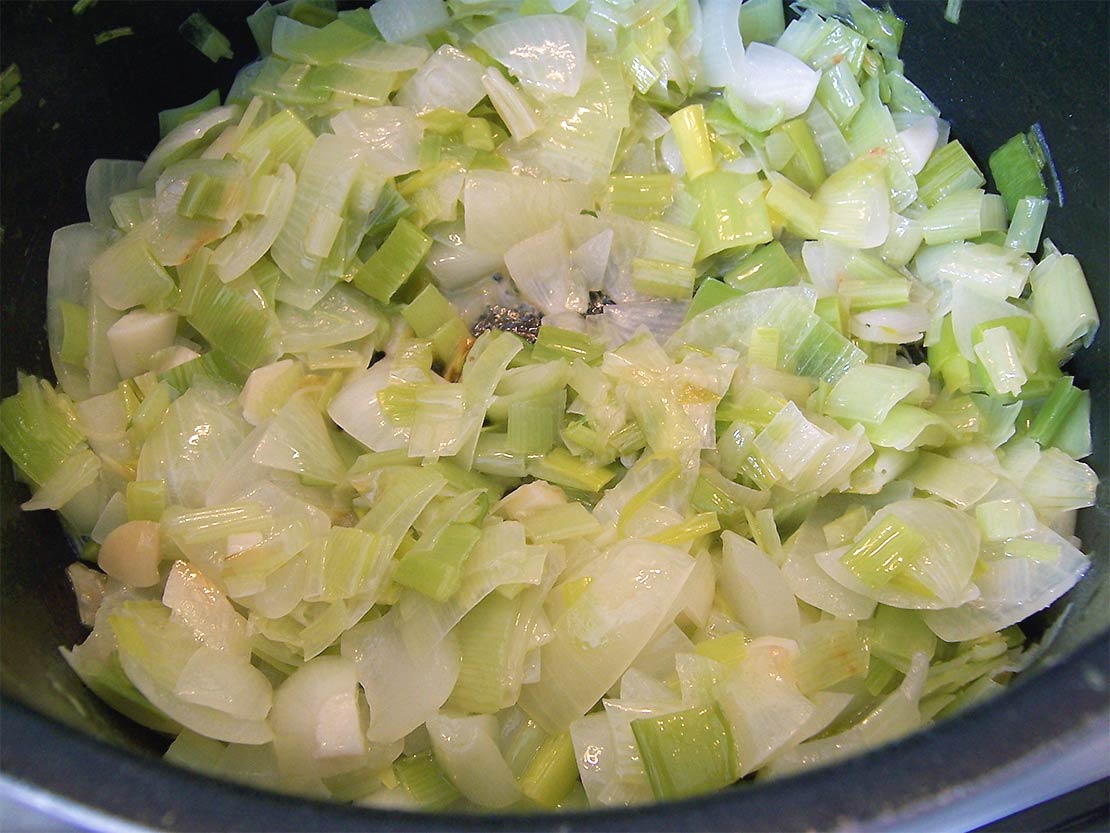 softening the ingredients