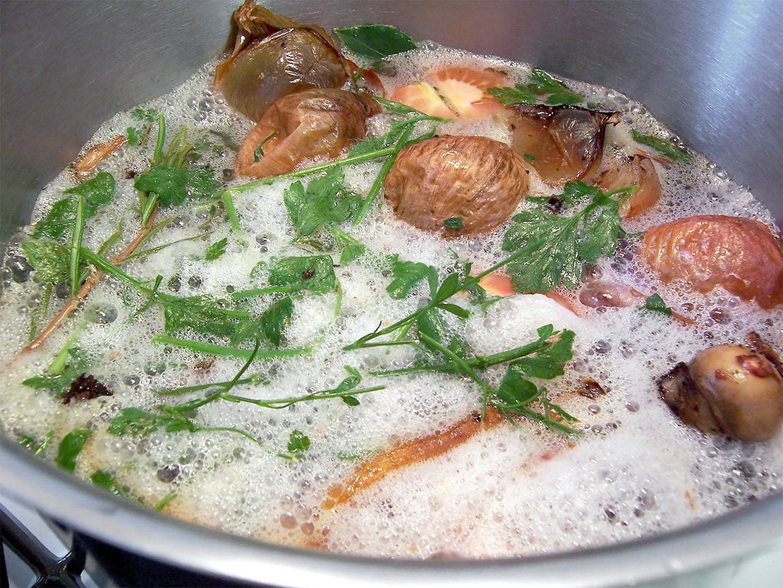 the foamy fat
