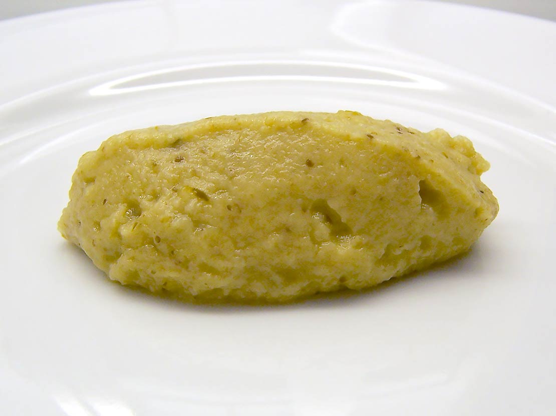 the finished aubergine caviar