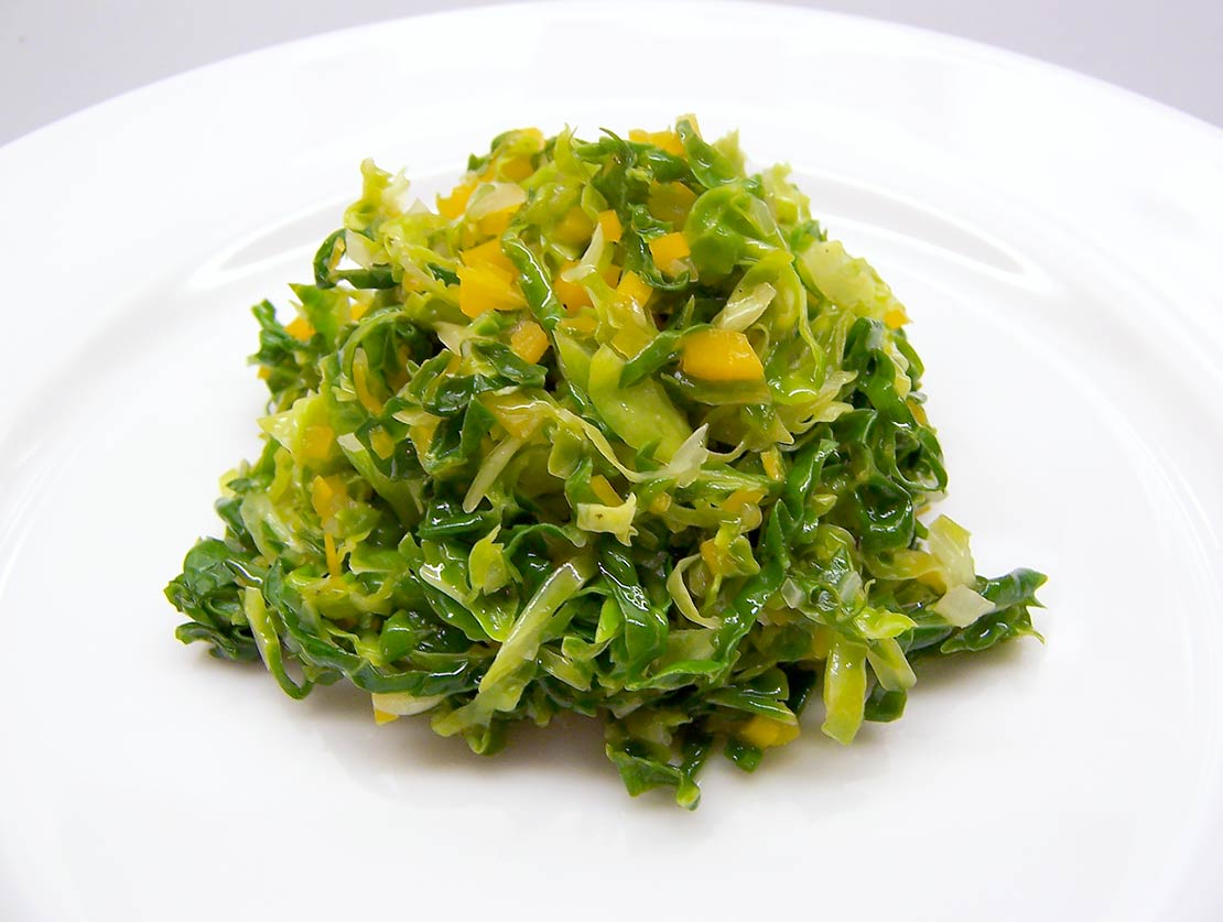 finished braised cabbage