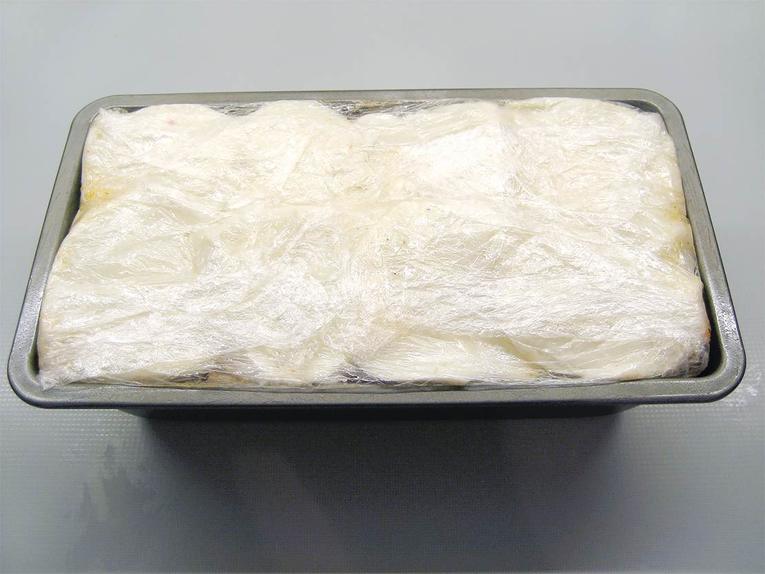 the wrapped terrine