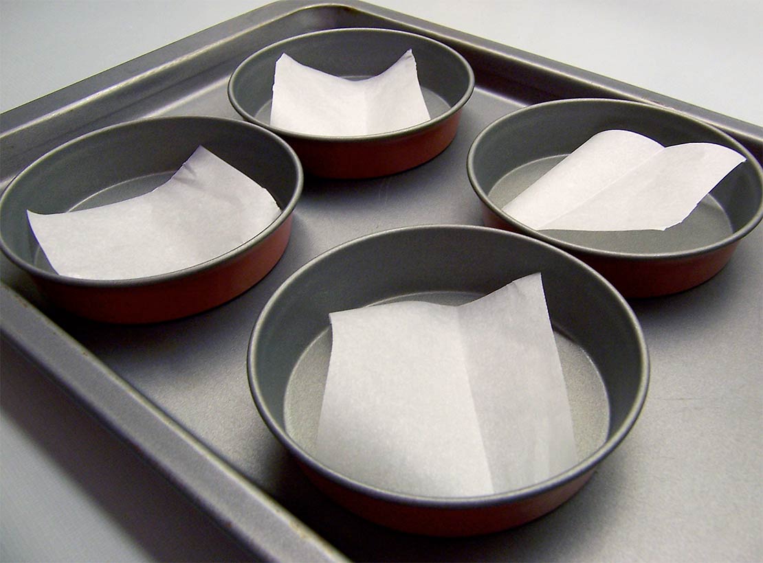 lining the tins