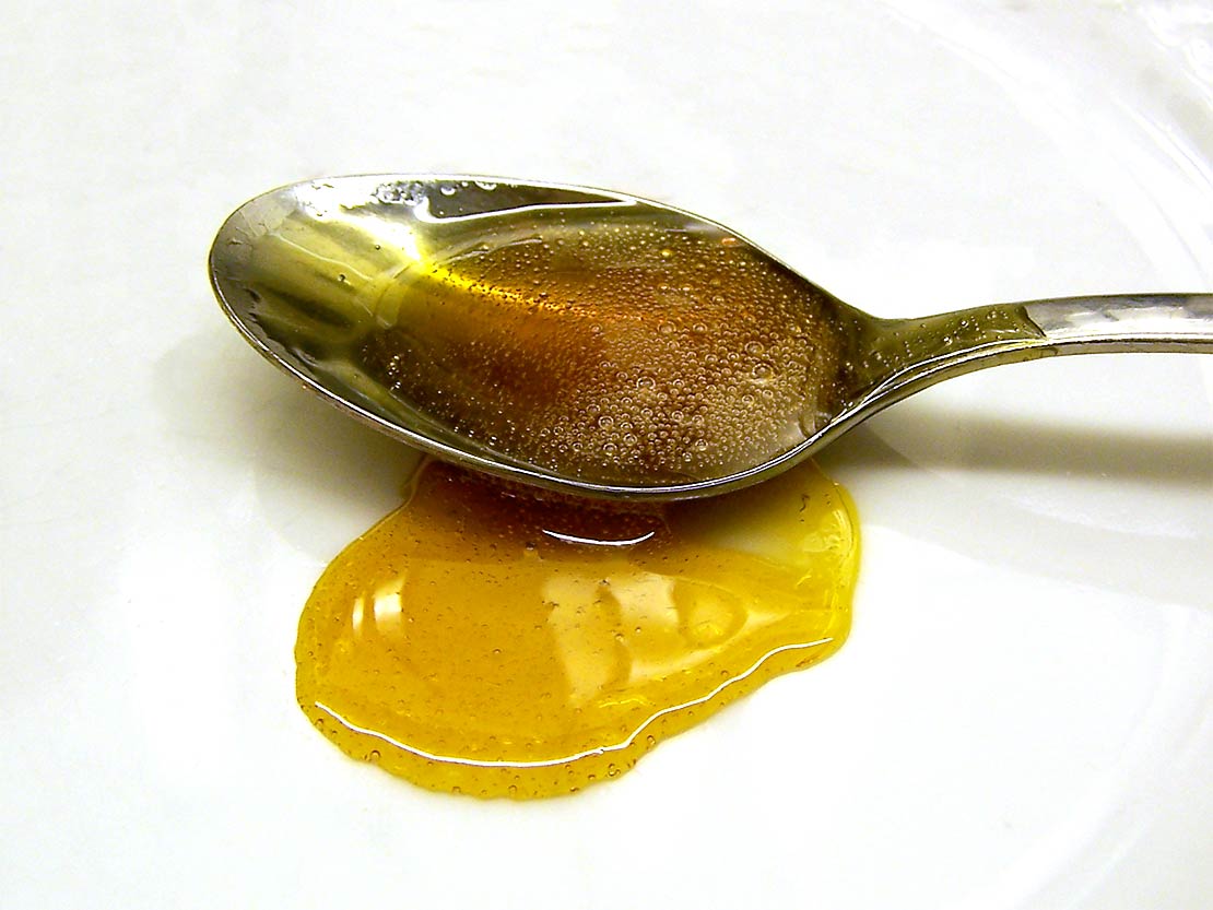 the colour of the caramel