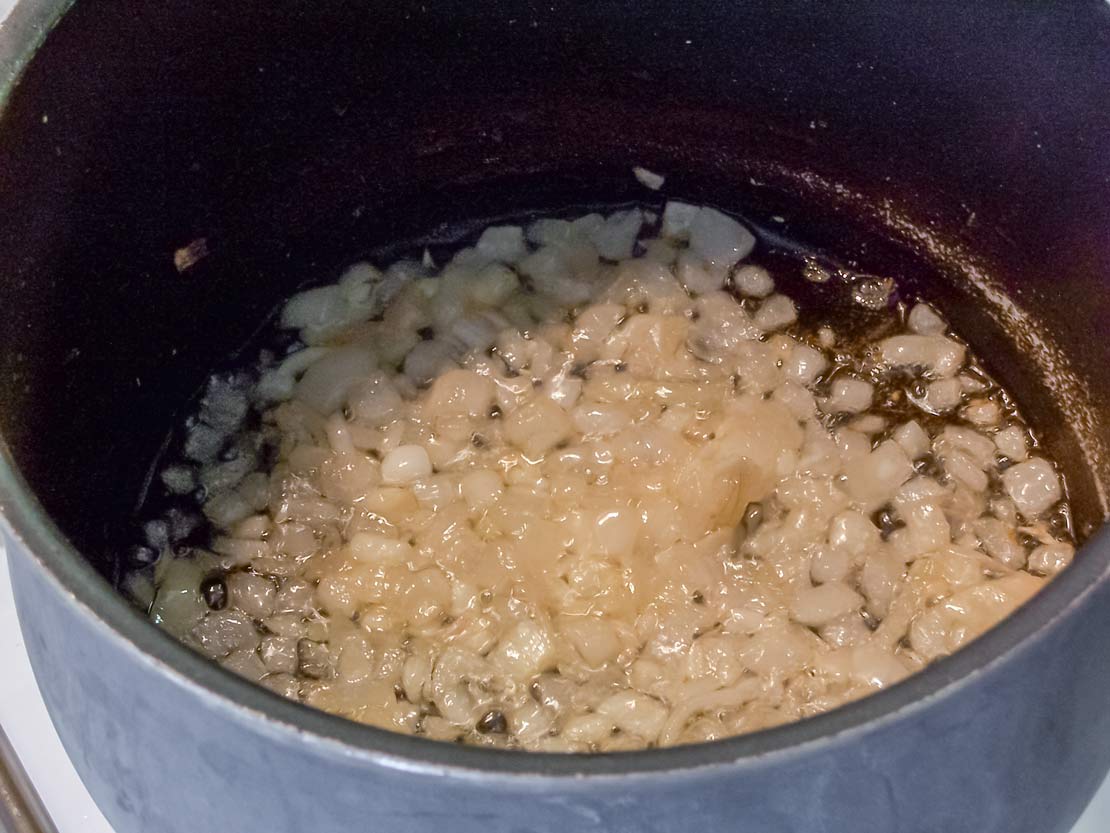 softening the ingredients
