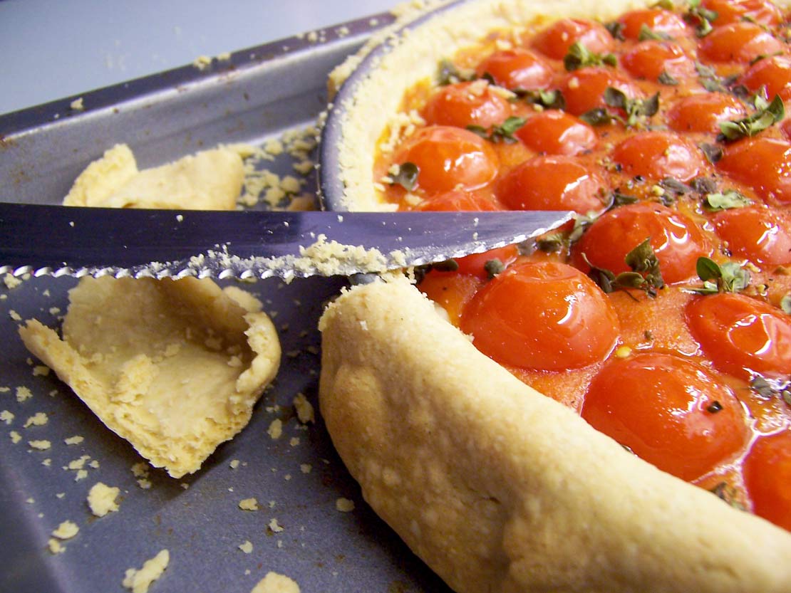 trimming the tart
