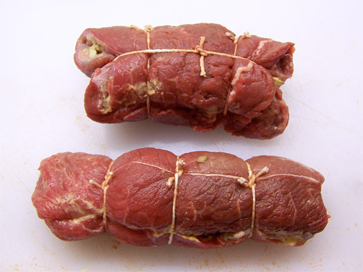 rolled and tied beef