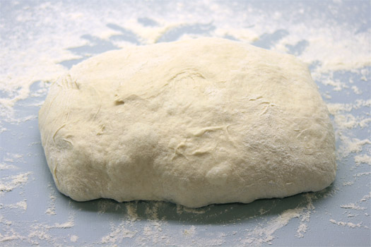 folding the dough - step 4