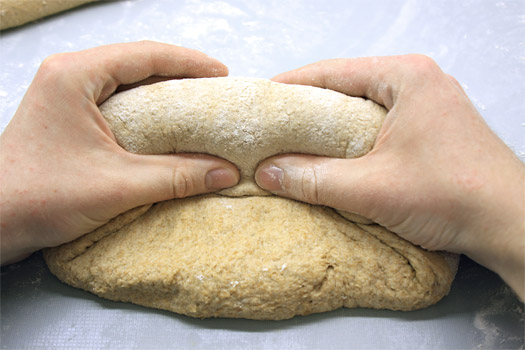 shaping the loaf 1