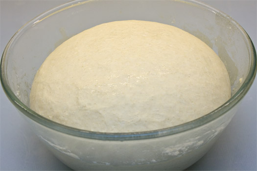 the risen chelsea bun dough