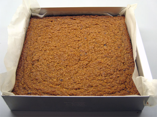 the cooked flapjack