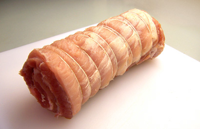 rolled pork belly