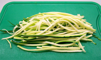 the courgette strands